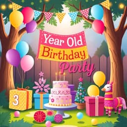 13 Year Old Birthday Party Ideas at Home for Girl icon