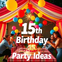 15th Birthday Party Ideas icon