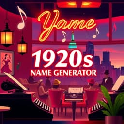 1920s Name Generator icon