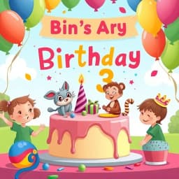 3 Year Old Birthday Party Ideas icon