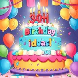 30th Birthday Ideas icon