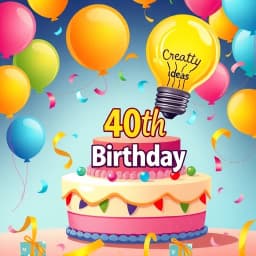 40th Birthday Ideas icon