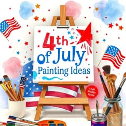 4th of July Painting Ideas Easy icon
