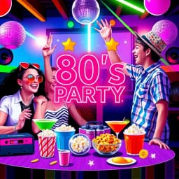 80s Theme Party Decorations Ideas icon
