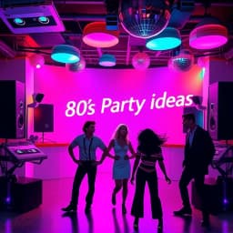 80's Party Ideas icon