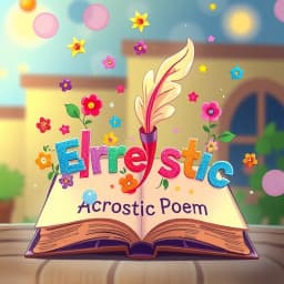 Acrostic Poem Generator I icon