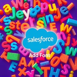 Add Font to Salesforce Email Template icon