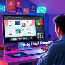 Adobe Express Email Template icon