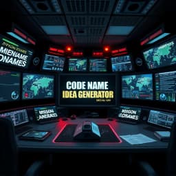 AI Code Name Idea Generator For Special Ops Missions icon