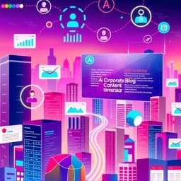 AI Corporate Blog Content Calendar Generator icon