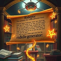 AI Cryptic Riddle Generator icon