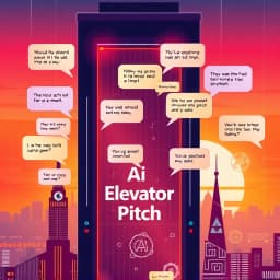 AI Elevator Pitch Generator For Startups icon