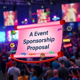 AI Event Sponsorship Proposal Content Generator icon