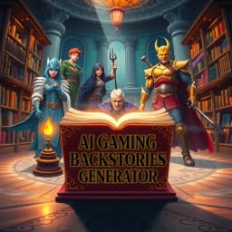 AI Gaming Character Backstories Generator icon