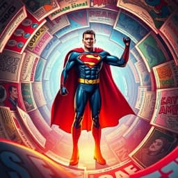 AI Generated Superhero Origin Story Generator icon