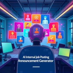 AI Internal Job Posting Announcement Generator icon