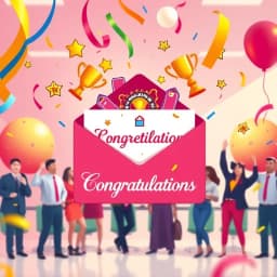 AI Internal Promotion Congratulations Email Generator icon