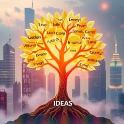 AI New Corporate Leadership Mantra and Vision Statement Ideas Generator icon