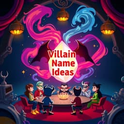 AI Original Villain Team Name and Slogan Ideas Generator icon