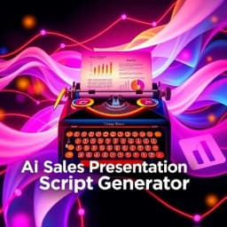 AI Sales Presentation Script Generator icon