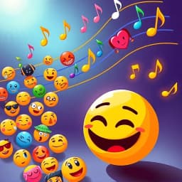 AI Song Lyric Generator from Emoji Input icon