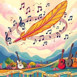 AI Song Lyric Generator with Rhyme Scheme Restrictions icon