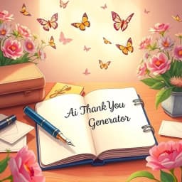 AI Thank You Notes Generator icon