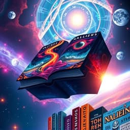 Alien Book Cover Generator icon