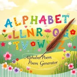 Alphabet Poem Generator icon