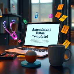Amendment Email Template icon