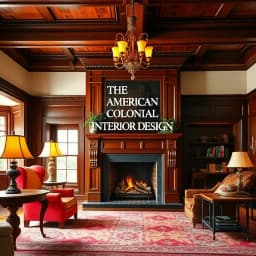 American Colonial Interior Design icon