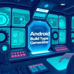 Android Build Type Generator icon