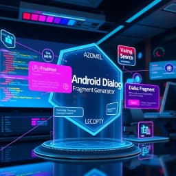 Android Dialog Fragment Generator icon