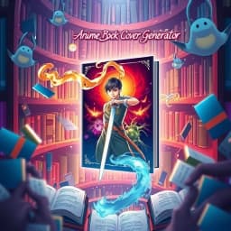 Anime Book Cover Generator icon