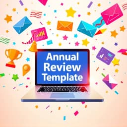 Annual Review Email Template icon