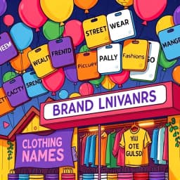 Apparel Brand Name Ideas Generator icon