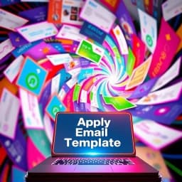 Apply Email Template icon