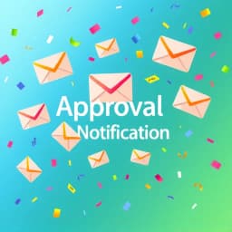 Approval Email Notification Template icon