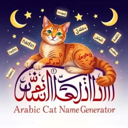 Arabic Cat Name Generator icon