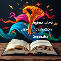Argumentative Essay Introduction Generator icon