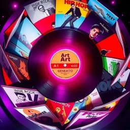 Art Album Cover Generator icon