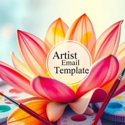 Artist Email Template icon