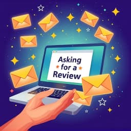 Asking For A Review Email Template icon