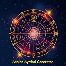 Astrology Sabian Symbol Generator icon