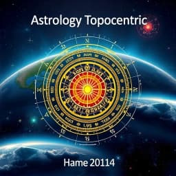 Astrology Topocentric Chart Generator icon