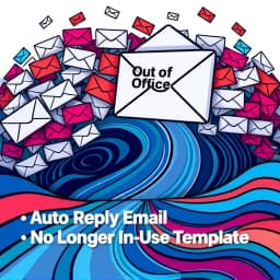 Auto Reply Email No Longer In Use Template icon