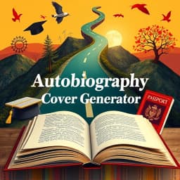Autobiography Cover Generator icon