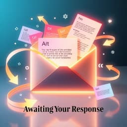Awaiting Your Response Email Template icon