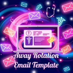 Away Rotation Email Template icon