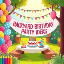 Backyard Birthday Party Ideas icon